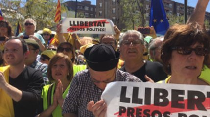 Manifestació de l'Espai Democràcia i Convivència