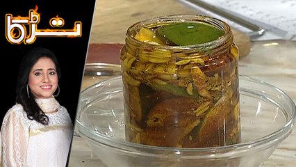 Keri Aur Lehsan Ka Achaar Recipe by Chef Rida Aftab 21 June 2019