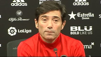 Marcelino: "Vamos con ilusión y ambición, pero lo que pasó en Champions no nos va a ayudar"