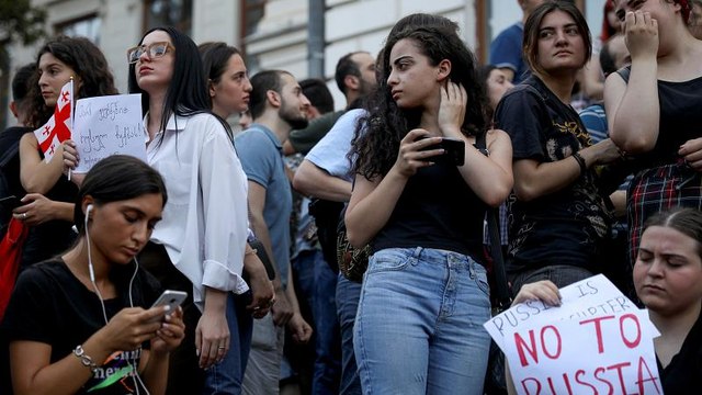 Тбилиси: новые требования демонстрантов