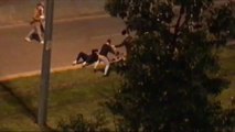 Tres heridos graves en una brutal pelea a la salida de una discoteca en Cornellá