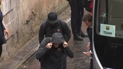 El FC Barcelona llega a Roma