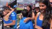 World Cup 2019: இந்தியா- பாகிஸ்தான் போட்டியில் ஒன்றிணைந்த காதல் ஜோடி- வீடியோ
