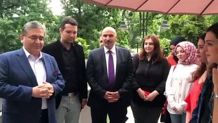 Bulgaristan'daki Türk öğrenciler Büyükelçi Ulusoy'la görüştü - SOFYA