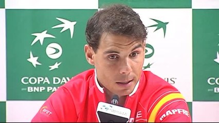 Nadal: "No he sentido nada de la lesión"