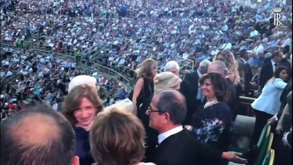 Roma - Mattarella alla rappresentazione dell’opera “La Traviata” di Giuseppe Verdi (21.06.19)