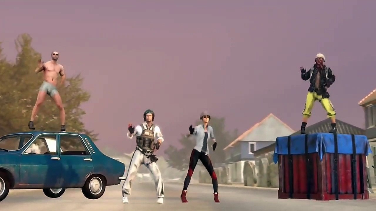 PUBG MOBILE ANIMATION -  LEGENDARY EMOTES