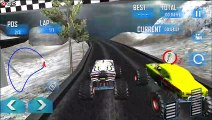 Monster Truck Derby Snow Stunts 2019 - 4x4 SUV Race Games - Android gameplay FHD