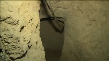 El régimen sirio muestra la compleja red de túneles de los rebeldes