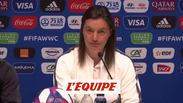 Diacre «Toujours pas d'excitation particulière» - Foot - CM 2019 (F) - Bleues