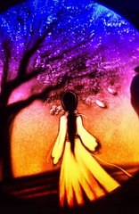 Learning how to draw sand art