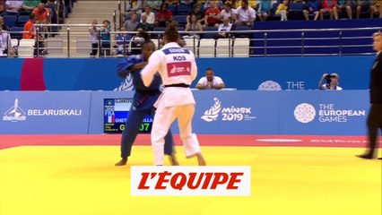 Priscilla Gneto ne passe pas les huitièmes - Jeux Européens - Judo