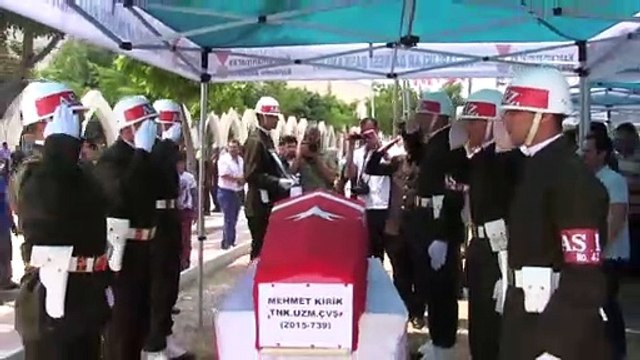 Hayatını kaybeden asker son yolculuğuna uğurlandı - KAHRAMANMARAŞ