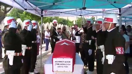 Hayatını kaybeden asker son yolculuğuna uğurlandı - KAHRAMANMARAŞ