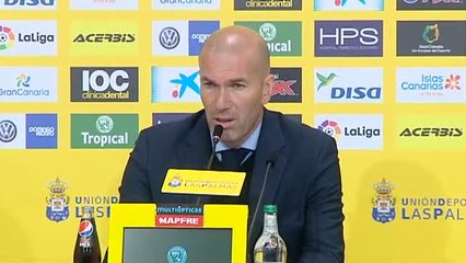 Zidane, contento con la actuación de Bale