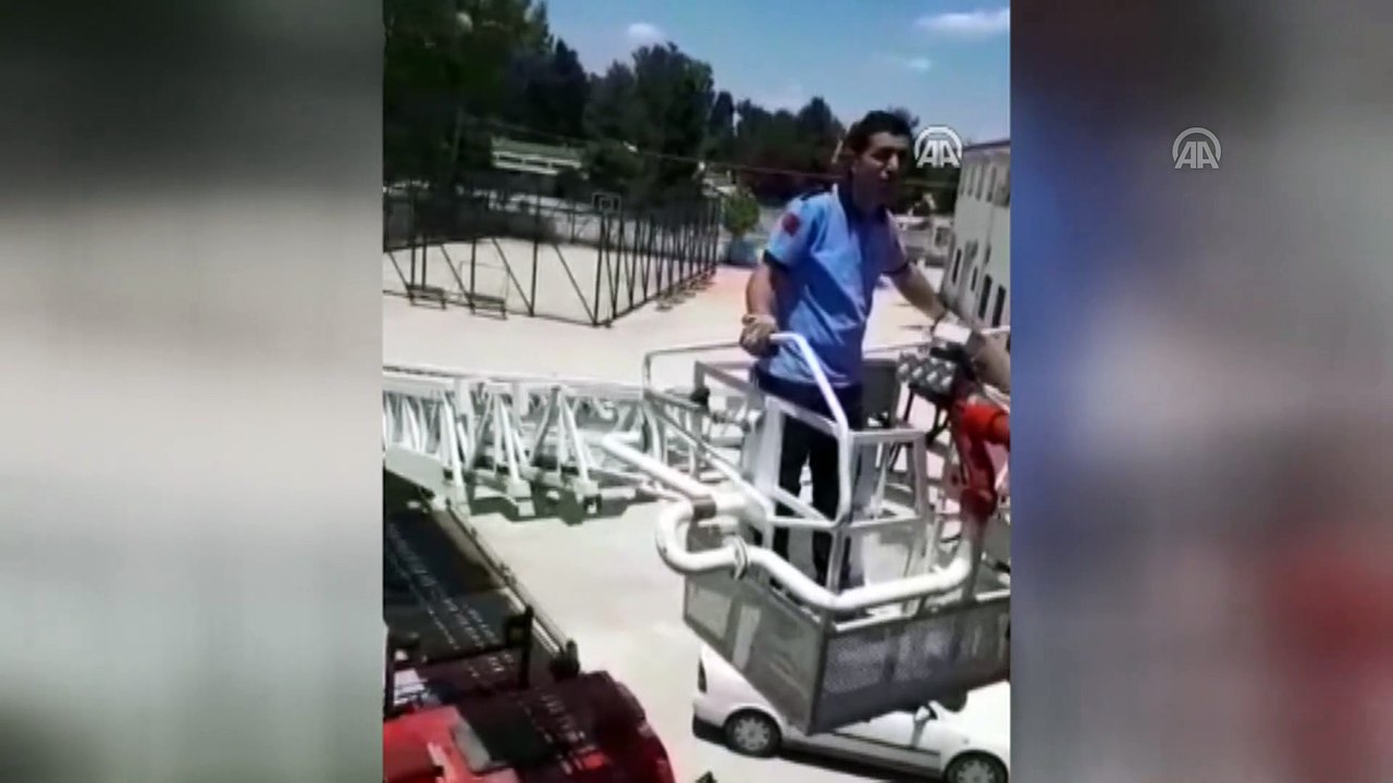 İtfaiyeden kırlangıç kurtarma operasyonu - GAZİANTEP