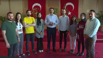 Bakan Kurum'dan gençlere 23 Haziran mesajı - İSTANBUL