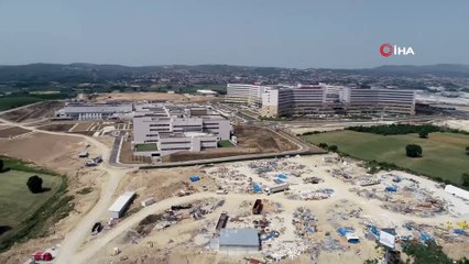 Bursa Şehir Hastanesi’nde sona gelindi