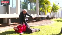Australie : un chef de police s'arrête en plein interview... pour tacler un fuyard (vidéo)