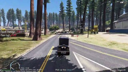 GTA V Trucking #7 - Recovering Stolen Cars