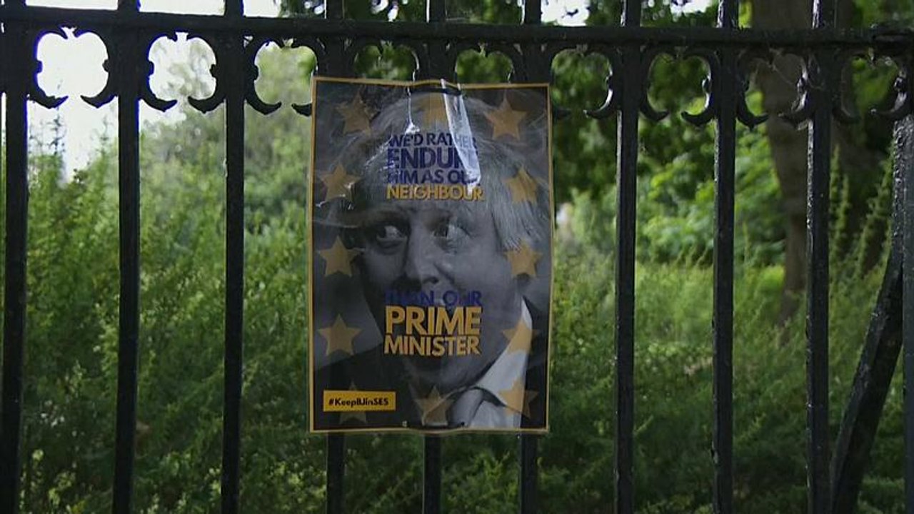 Bei Boris Johnson hängt der Haussegen schief