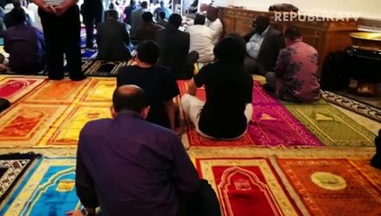 Shalat Jumat di Markas PBB