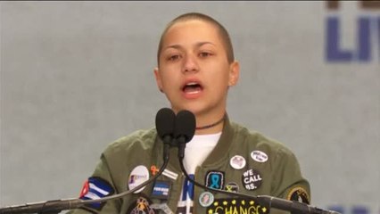 Multitudinaria protesta contra las armas en Estados Unidos