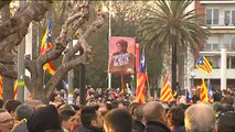 Alrededor de 55.000 personas se manifiestan pacíficamente ante el Consulado alemán en Barcelona