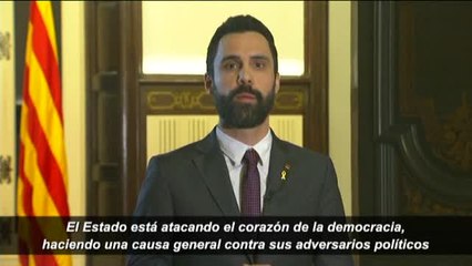 Torrent pide buscar una salida dialogada para la situación que vive Cataluña