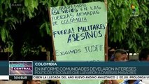 Colombia: comunidades denuncian ante JEP asesinato de líderes sociales