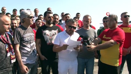 Taraftar gruplarından tribünde tarafsızlık çağrısı
