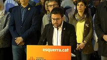 ERC hace un llamamiento a una movilización 