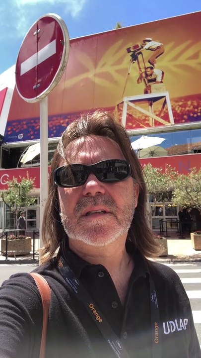 Llegando al festival de Cannes