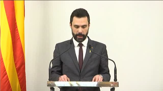 Torrent convoca la investidura de Turull para este jueves a las 17:00