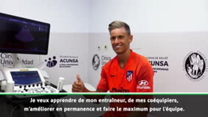 Atl. Madrid - Marcos Llorente : "Venir ici, c'est ce que je voulais"