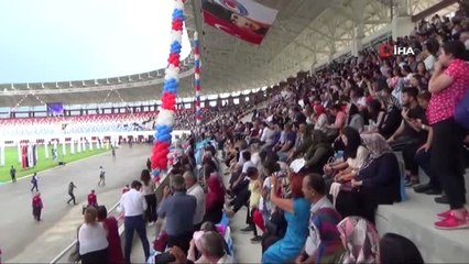 Spor Toto MAKÜ Stadyumunda ilk mezuniyet töreni