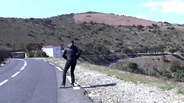 Las fuertes rachas de viento y las nevadas dejan mucho frío en el centro del país