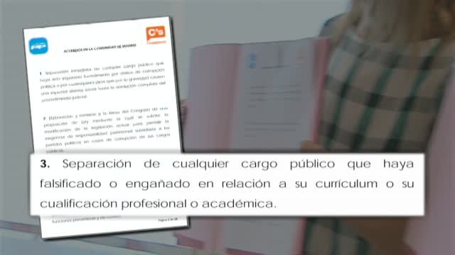 Ciudadanos evita pedir la dimisión de Cifuentes por la supuesta falsificación de un máster