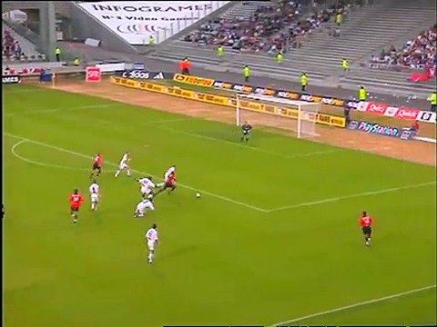 29/07/00 : OL-SRFC : CSC Grégory Coupet (4')