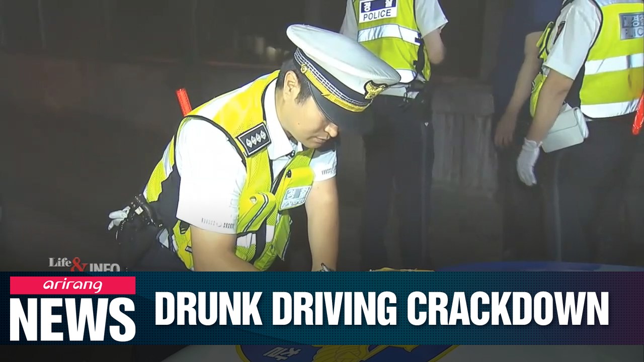 S. Korea to enforce stronger measures for drunk driving from Tuesday