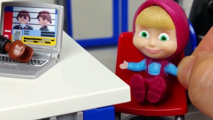 Police Station and Police Cars toys baby doll play -  토이몽