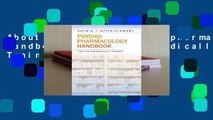 About For Books  Psychopharmacology Handbook for the Non-Medically Trained Complete