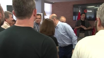 Süleyman Soylu Karadenizli Sporcular Derneğini ziyaret etti