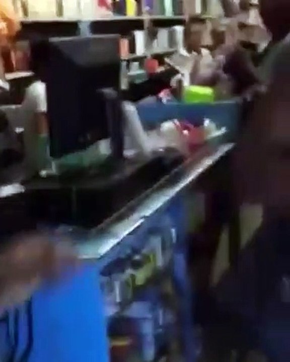 Security Caught Her Stealing In The Store