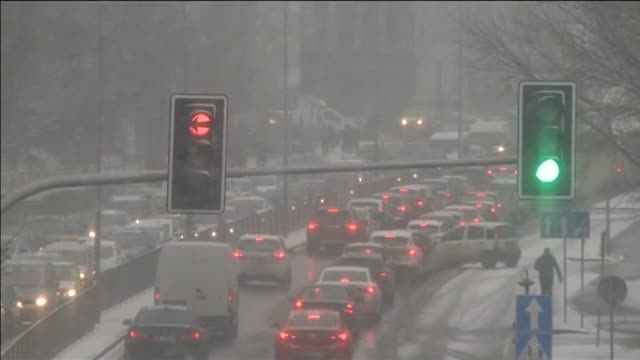 Una ola de frío procedente de Siberia provoca una caída de las temperaturas en Polonia