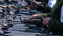 México destruye cientos de armas de fuego como parte de un plan para combatir la violencia