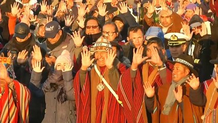 Les autochtones boliviens entrent dans l'année 5527