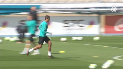 Zidane dispone de toda la plantilla para preparar el partido ante el Girona