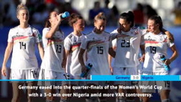 FOOTBALL: FIFA Women's World Cup: Fast Match Report - Germany 3-0 Nigeria