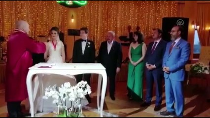 TBMM Başkanı Şentop, nikah şahidi oldu - TEKİRDAĞ